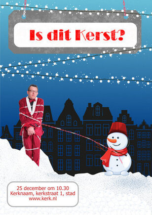 Goochelaar Jan poster is dit Kerst?